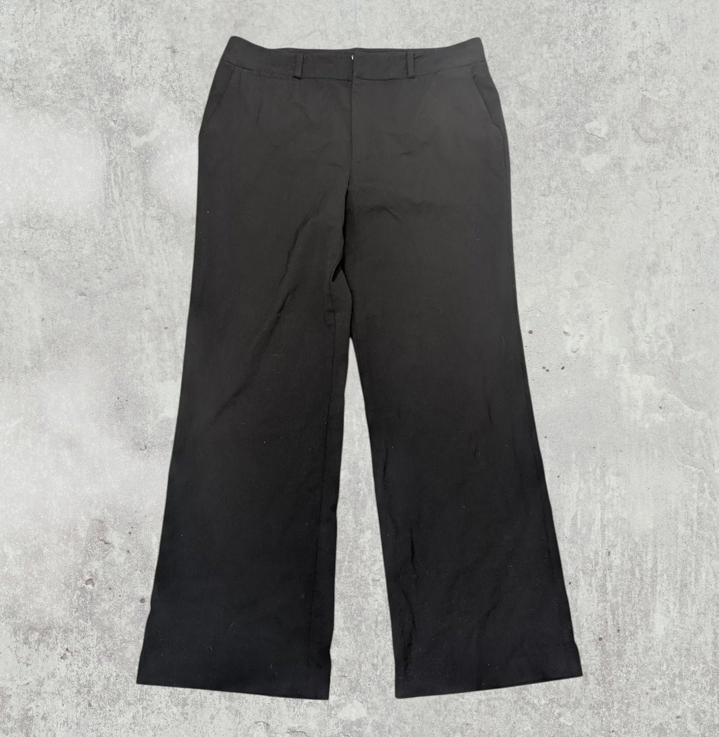 Lauren Ralph Lauren Women's Trousers - Black - Size 36W 31L