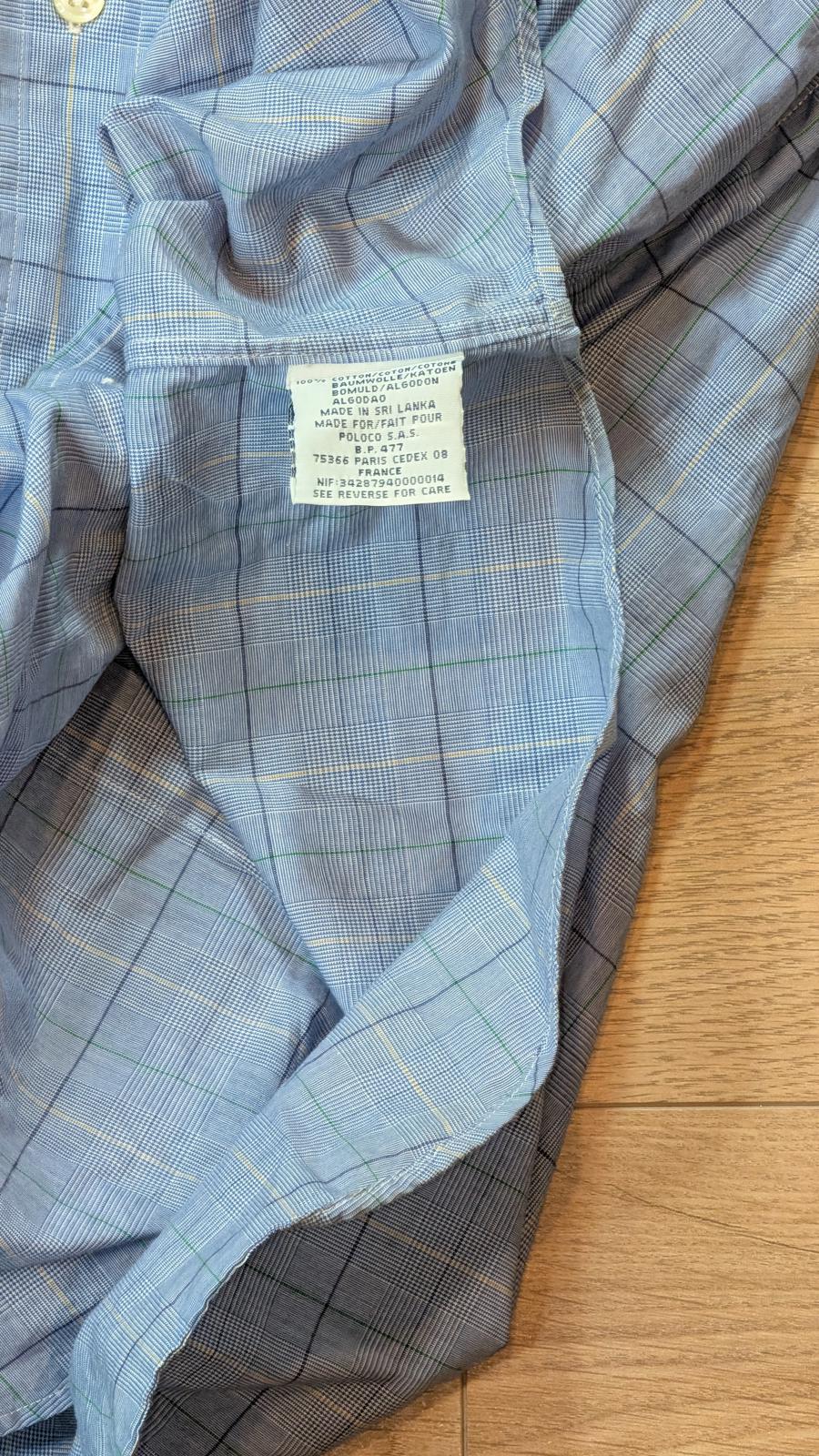 Ralph Lauren Men's Yarmouth Check Shirt - Blue - Size XL