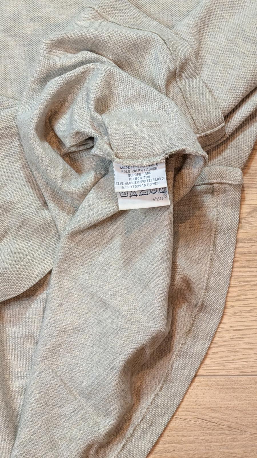 Ralph Lauren Men's Polo T Shirt - Grey - Size XXL