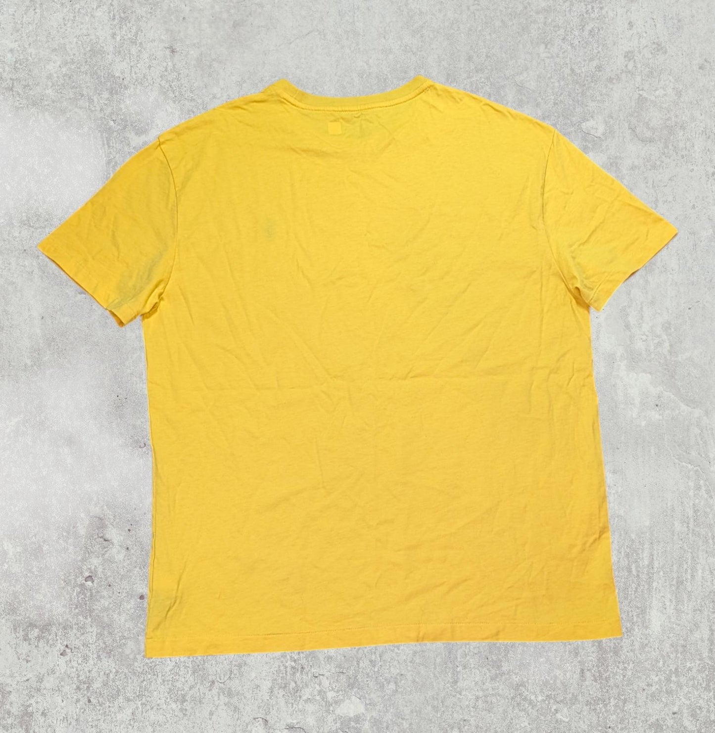 Ralph Lauren Men's Classic Fit T Shirt - Yellow - Size Medium