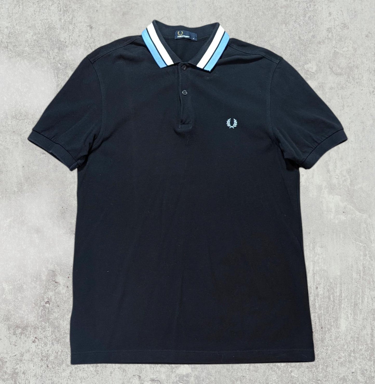 Fred Perry Men's Polo T Shirt - Navy - Size Medium