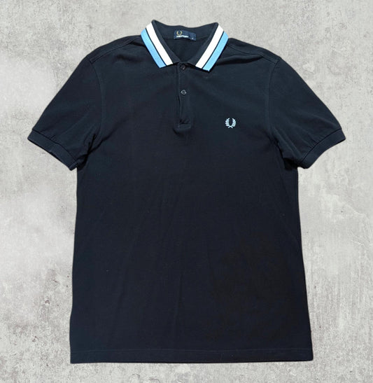 Fred Perry Men's Polo T Shirt - Navy - Size Medium