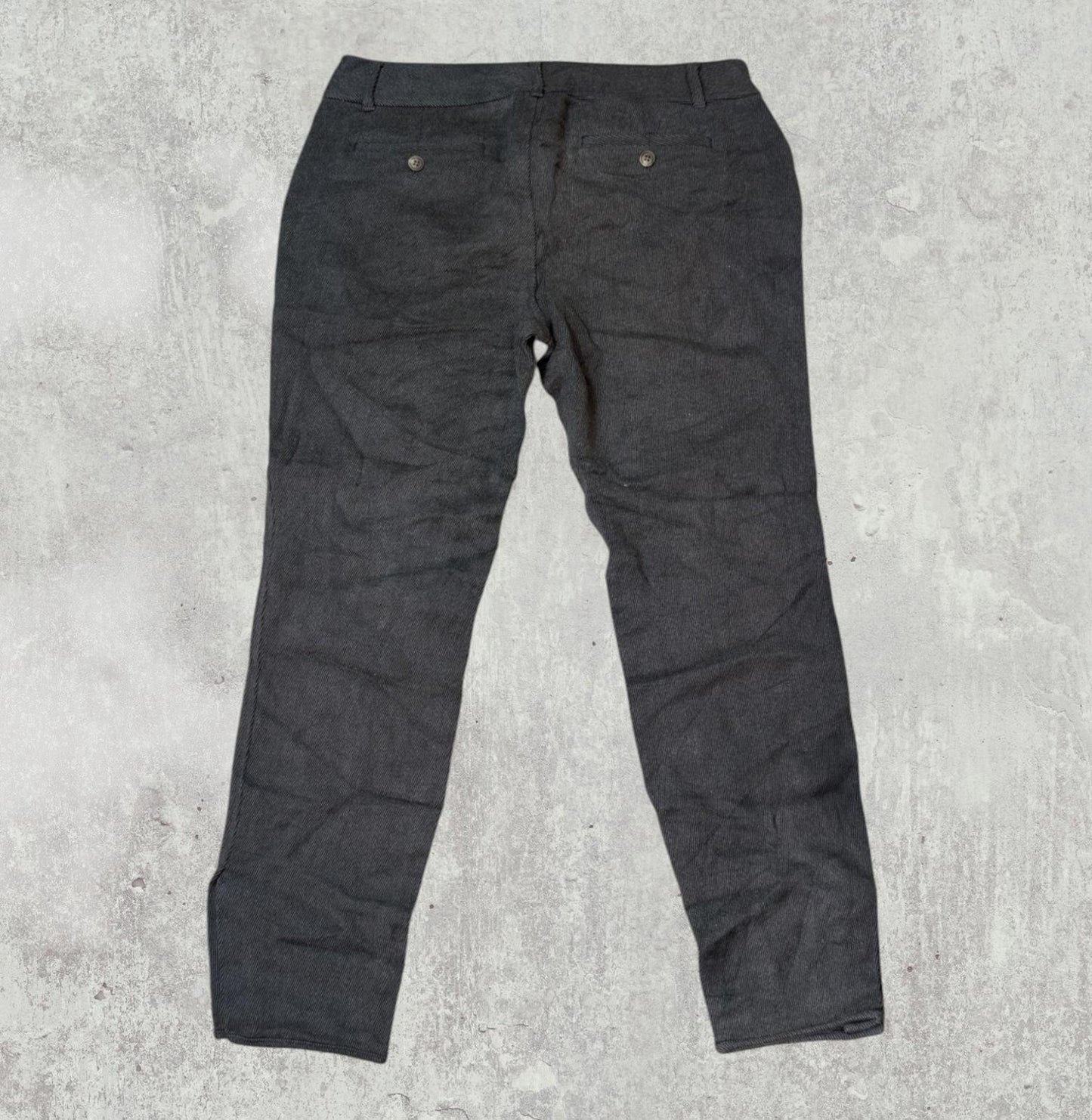 Ralph Lauren Women's 3/4 Trousers - Grey - Size 31W 25L