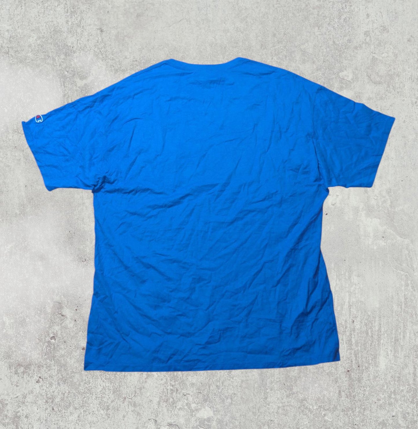 Champion Men's T Shirt - Blue - Size XL