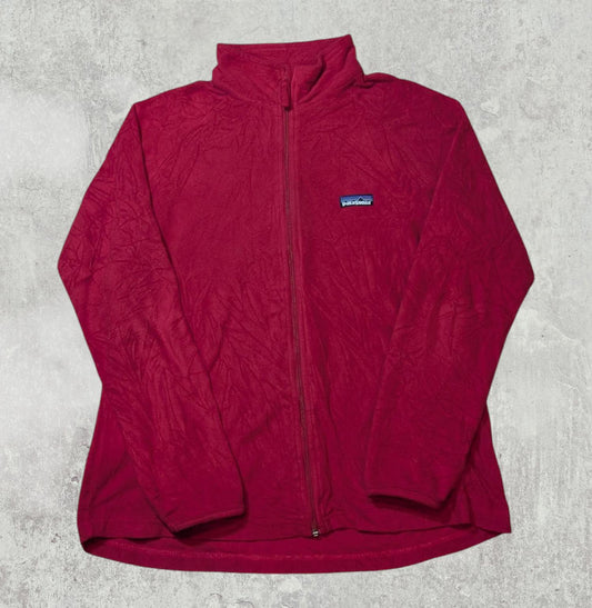 Patagonia Men's Synchilla Fleece Jacket - Red - Size Large