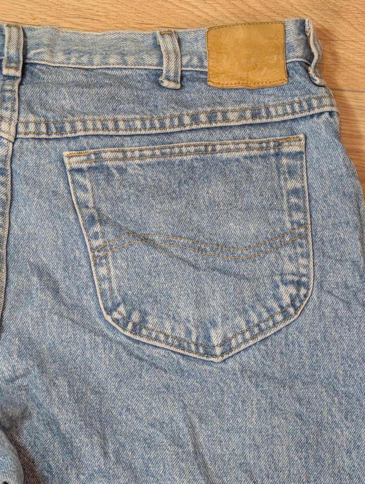 Lee Men's Straight Jeans - Blue - Size 33W 32L