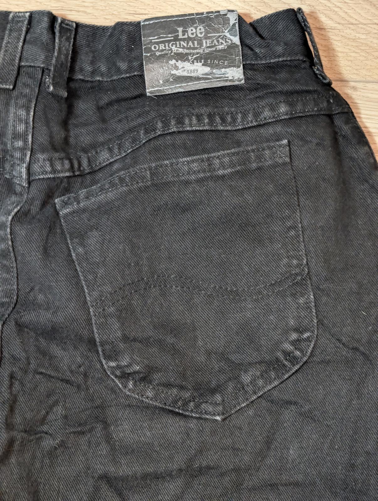 Lee Women's Straight Jeans - Black - Size 30W 28L