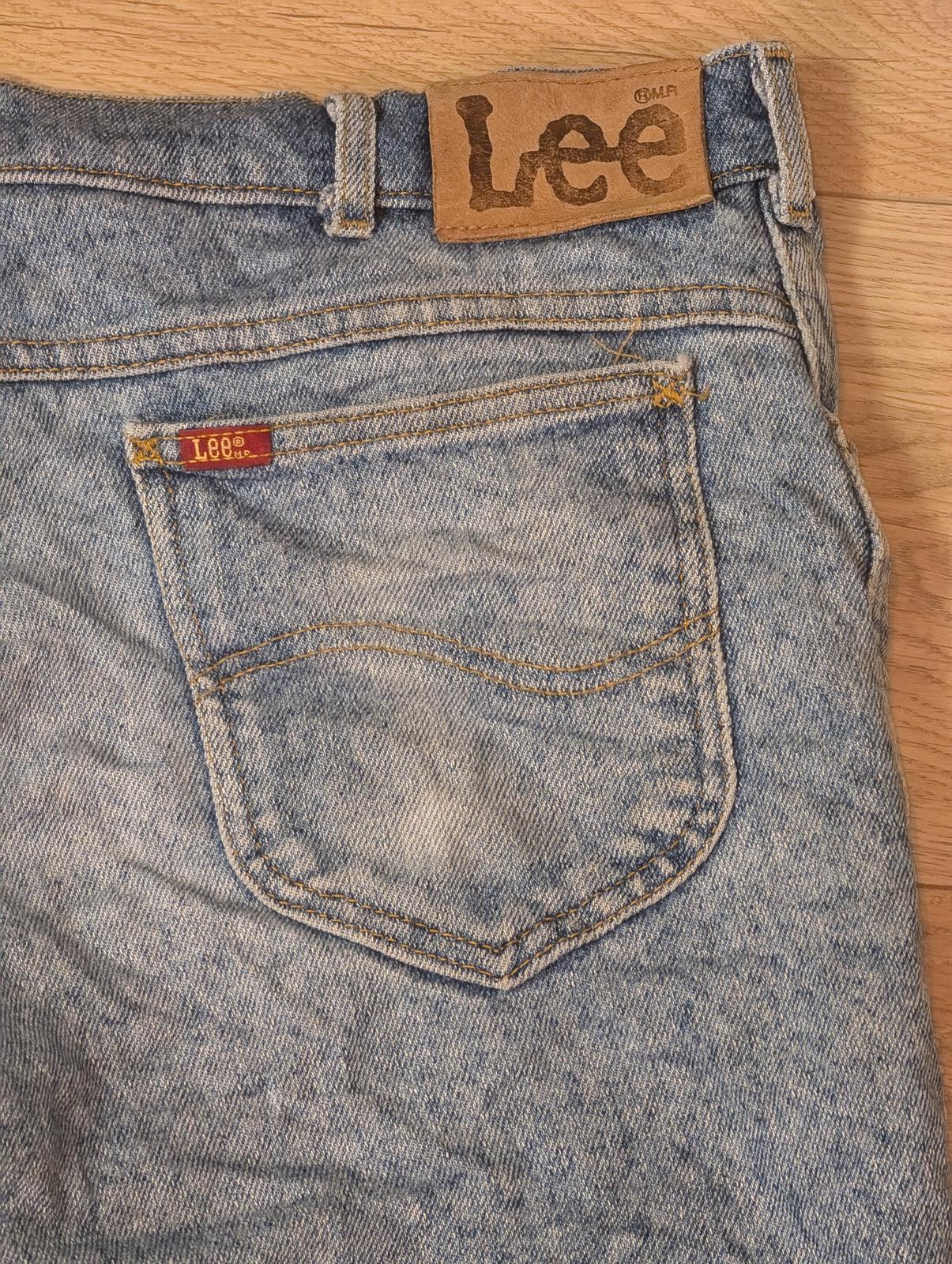 Lee Men's Straight Jeans - Blue - Size 38W 27L