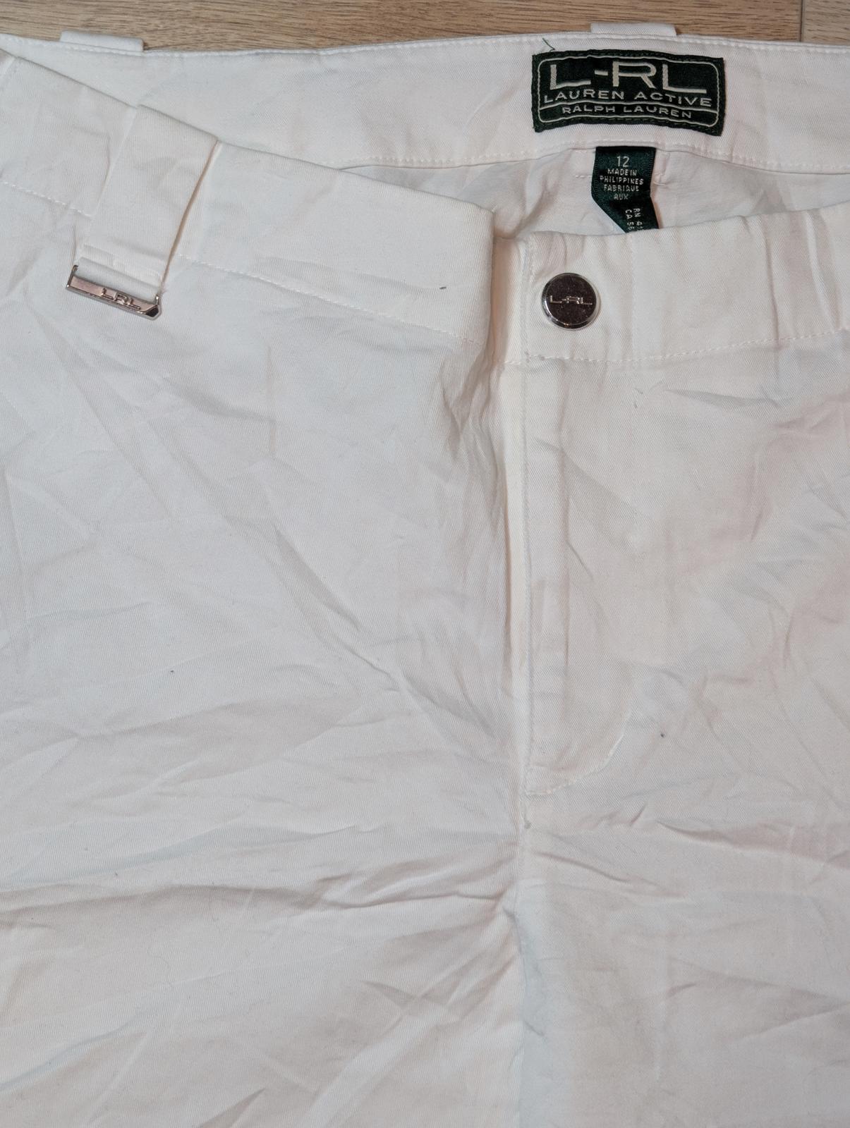 Lauren Ralph Lauren Women's 3/4 Trousers - White - Size 32W 20L