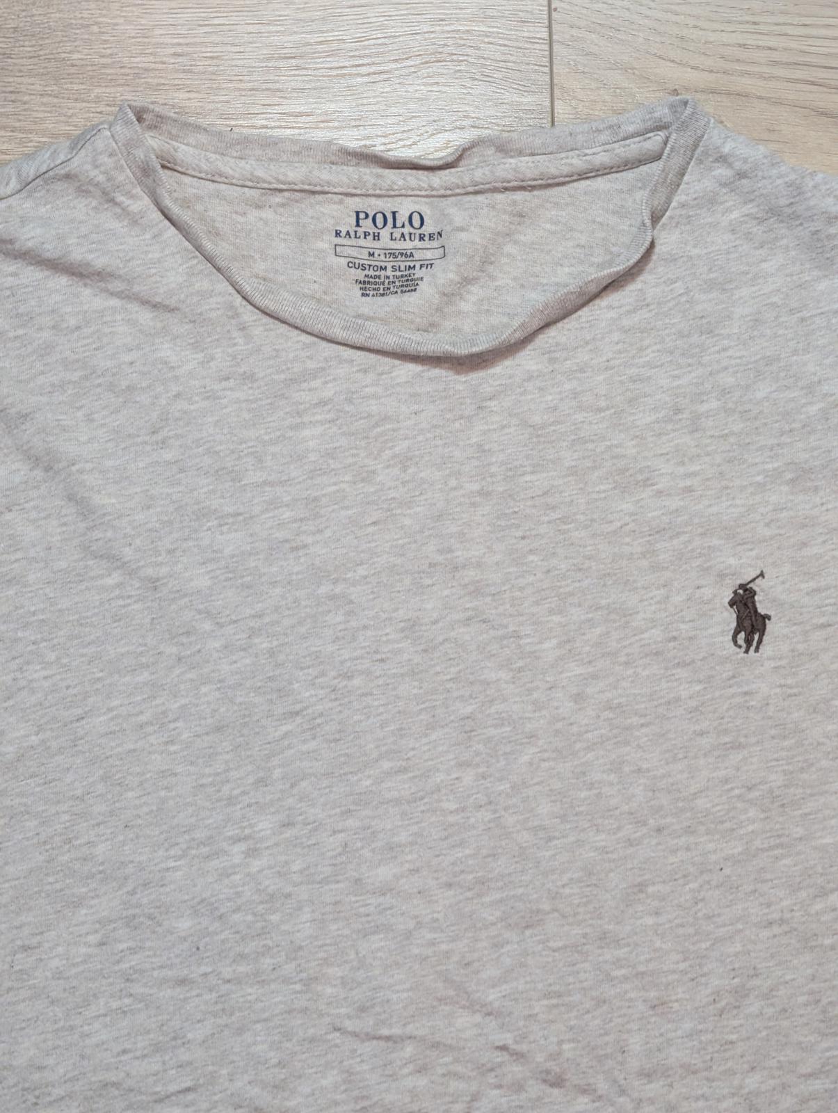 Ralph Lauren Men's Custom Slim Fit T Shirt - Beige - Size Medium