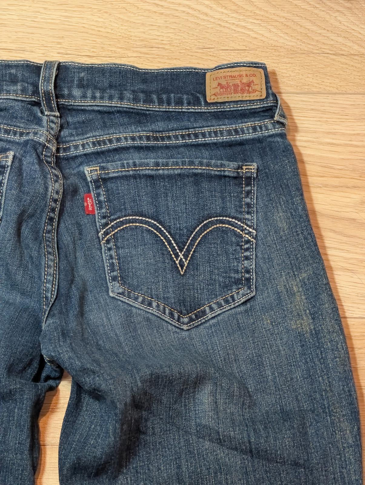 Levi's Women's Y2K Zipped Leg Skinny Jeans - Blue - Size 28W 31L