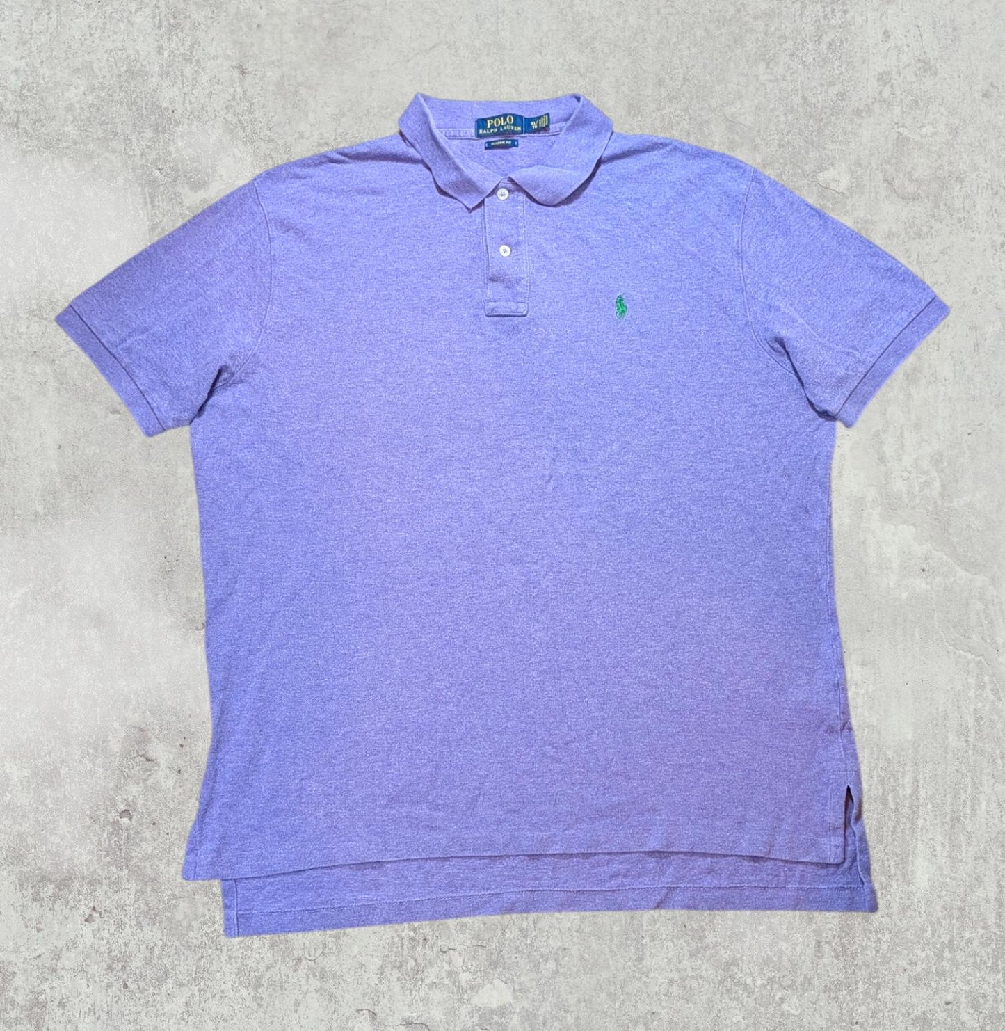 Ralph Lauren Men's Classic Fit Polo T Shirt - Purple - Size XL