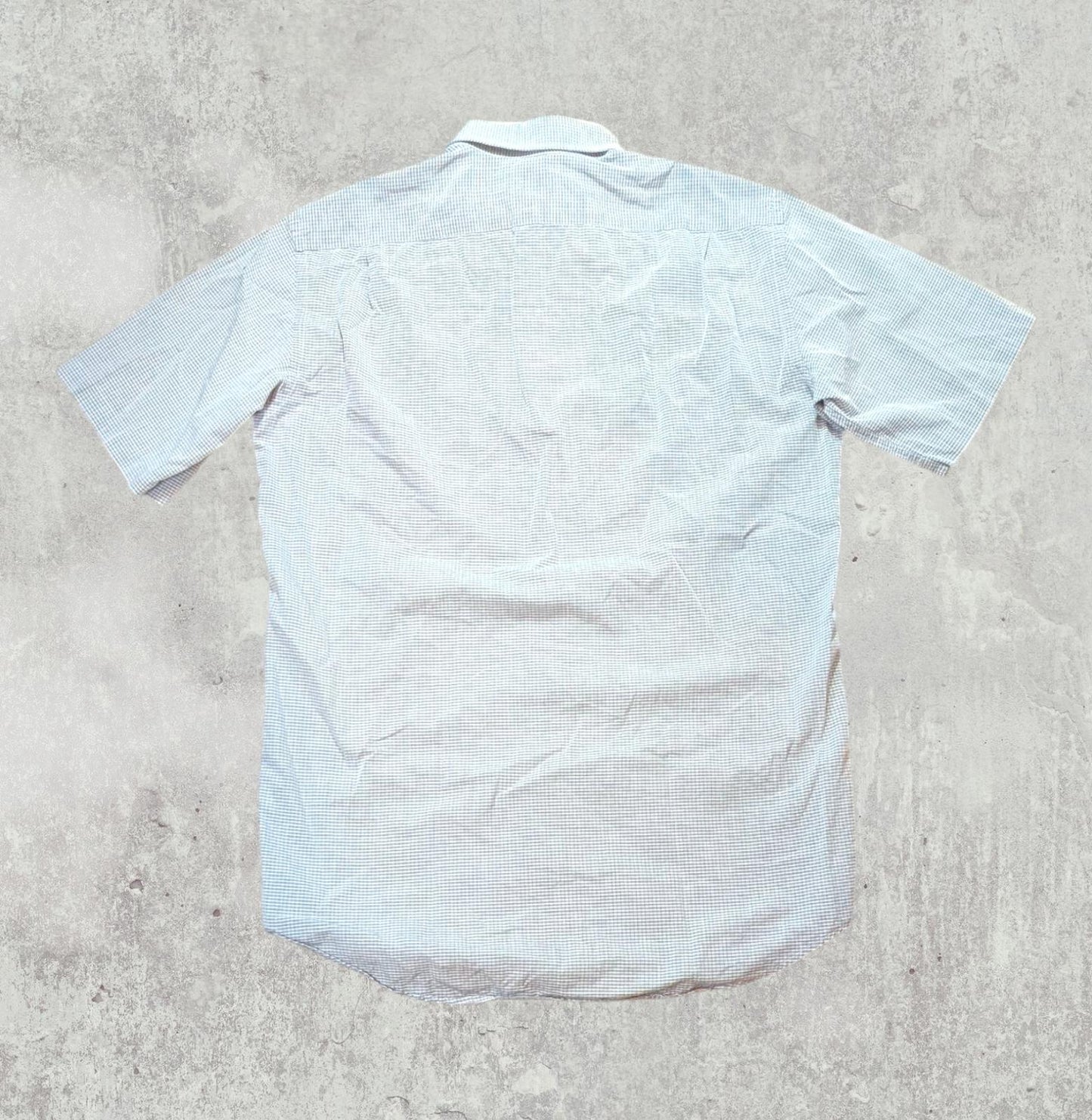 Lacoste Men's Check Shirt - Grey - Size Medium