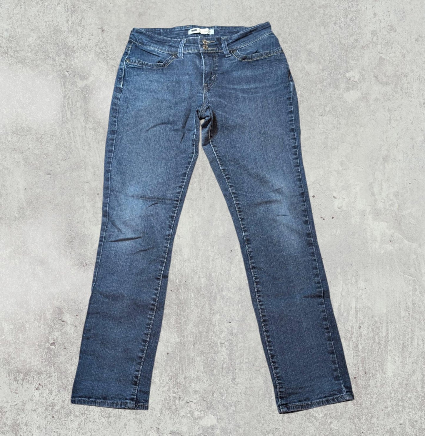 Levi's Women's 529 Y2K Curvy Skinny Jeans - Blue - Size 29W 32L