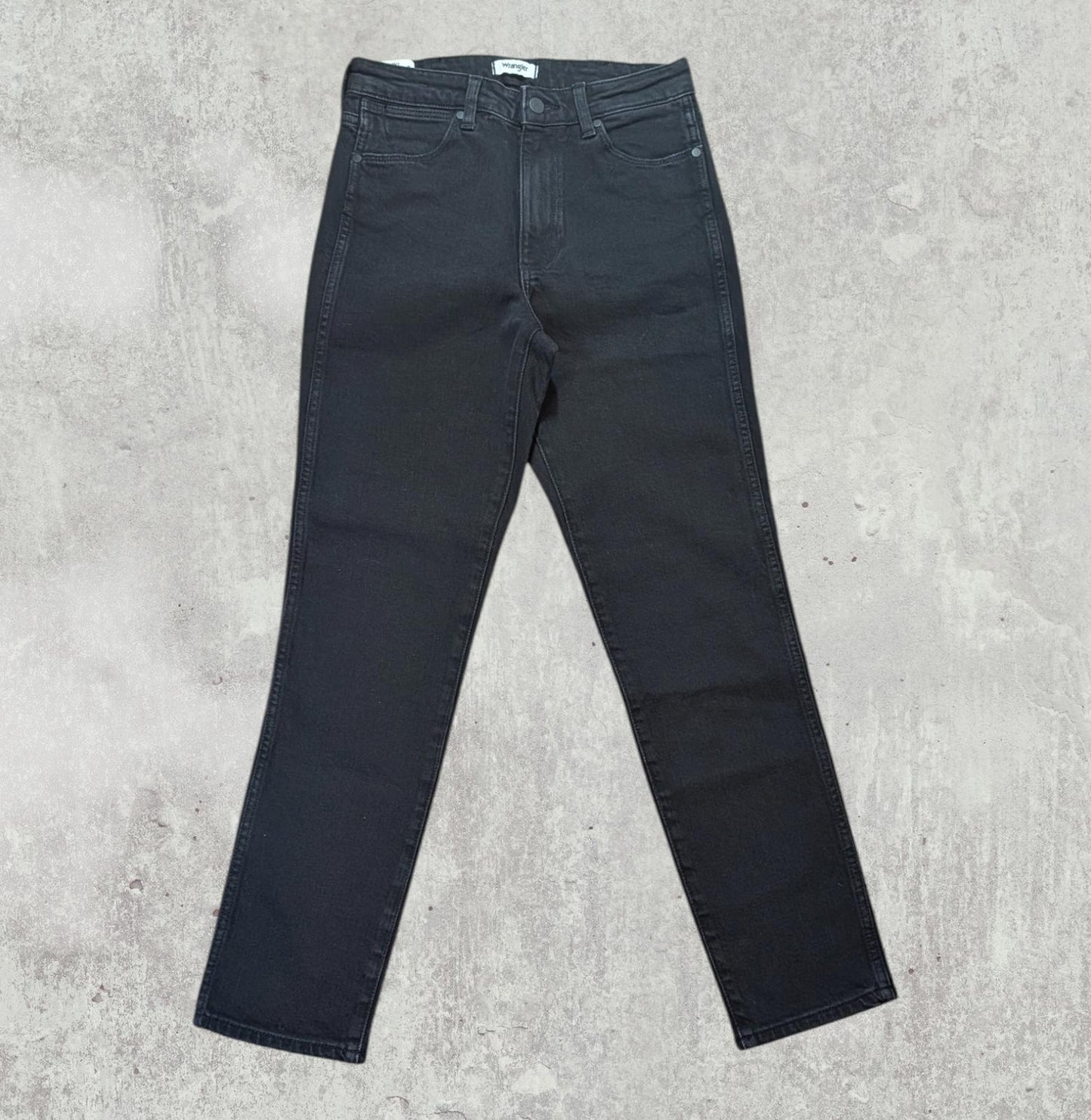 Wrangler Men's Retro Skinny Jeans - Black - Size 27W 29L