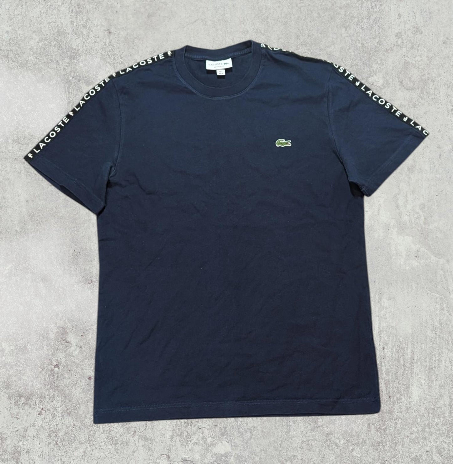 Lacoste Men's Regular Fit T Shirt - Navy - Size 4 / Medium