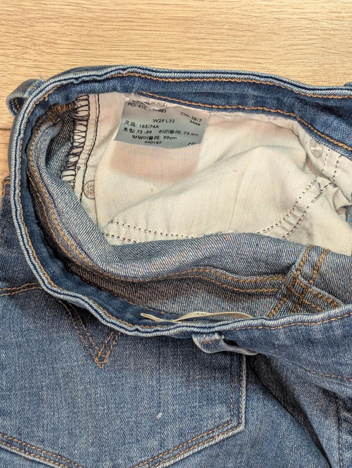 Levi's Women's Mid Rise Skinny Jeans - Blue - Size 29W 32L