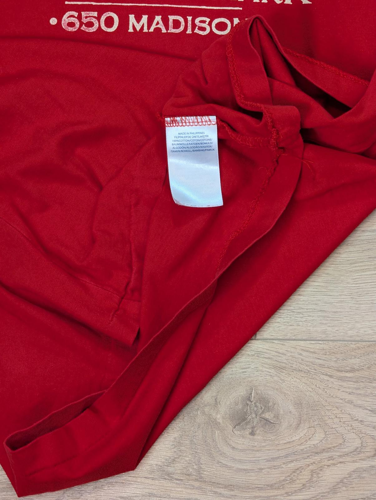 Ralph Lauren Men's Custom Fit T Shirt - Red - Size Medium