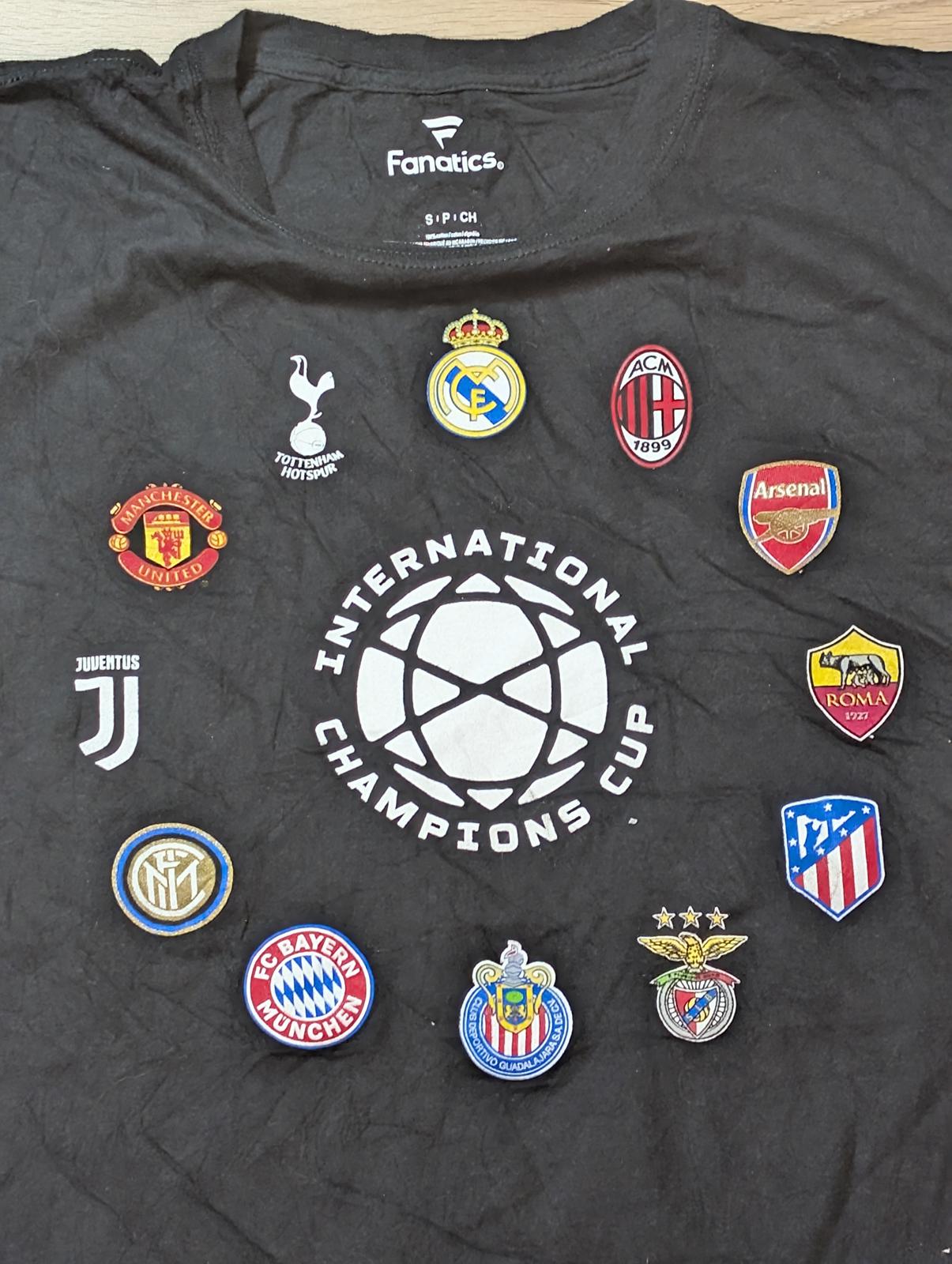 Fanatics Men's Champions Cup T Shirt - Black - Size Small