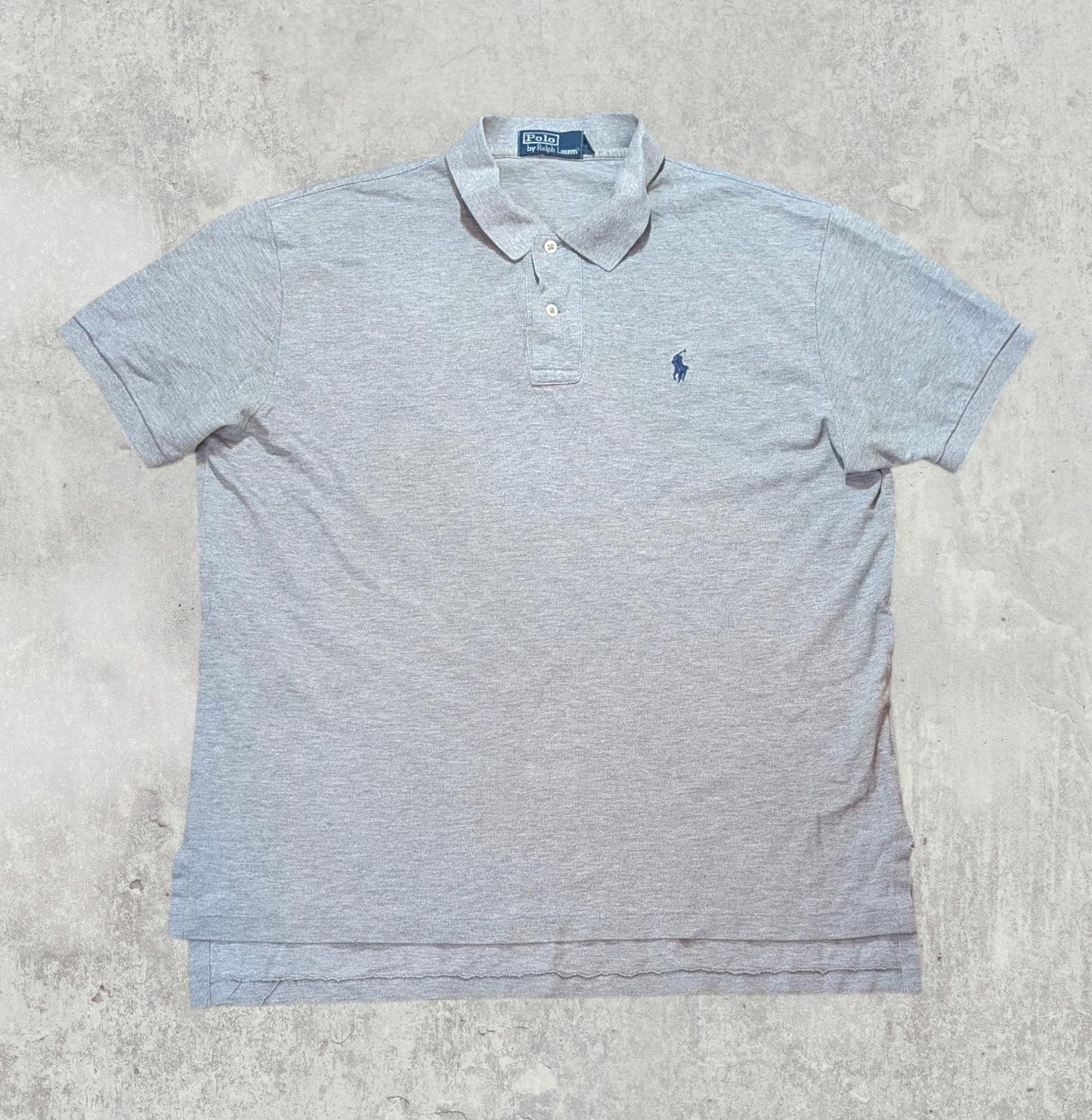 Ralph Lauren Men's Polo T Shirt - Grey - Size Large