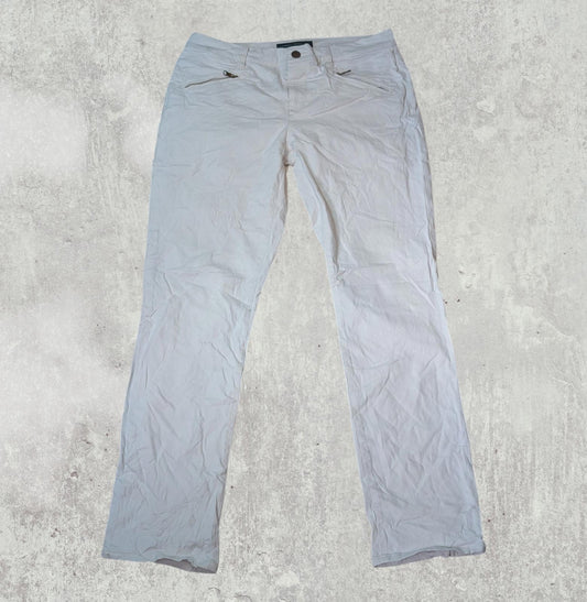 Ralph Lauren Women's Lauren Jeans Co Y2K Jeans - White - Size 31W 27L