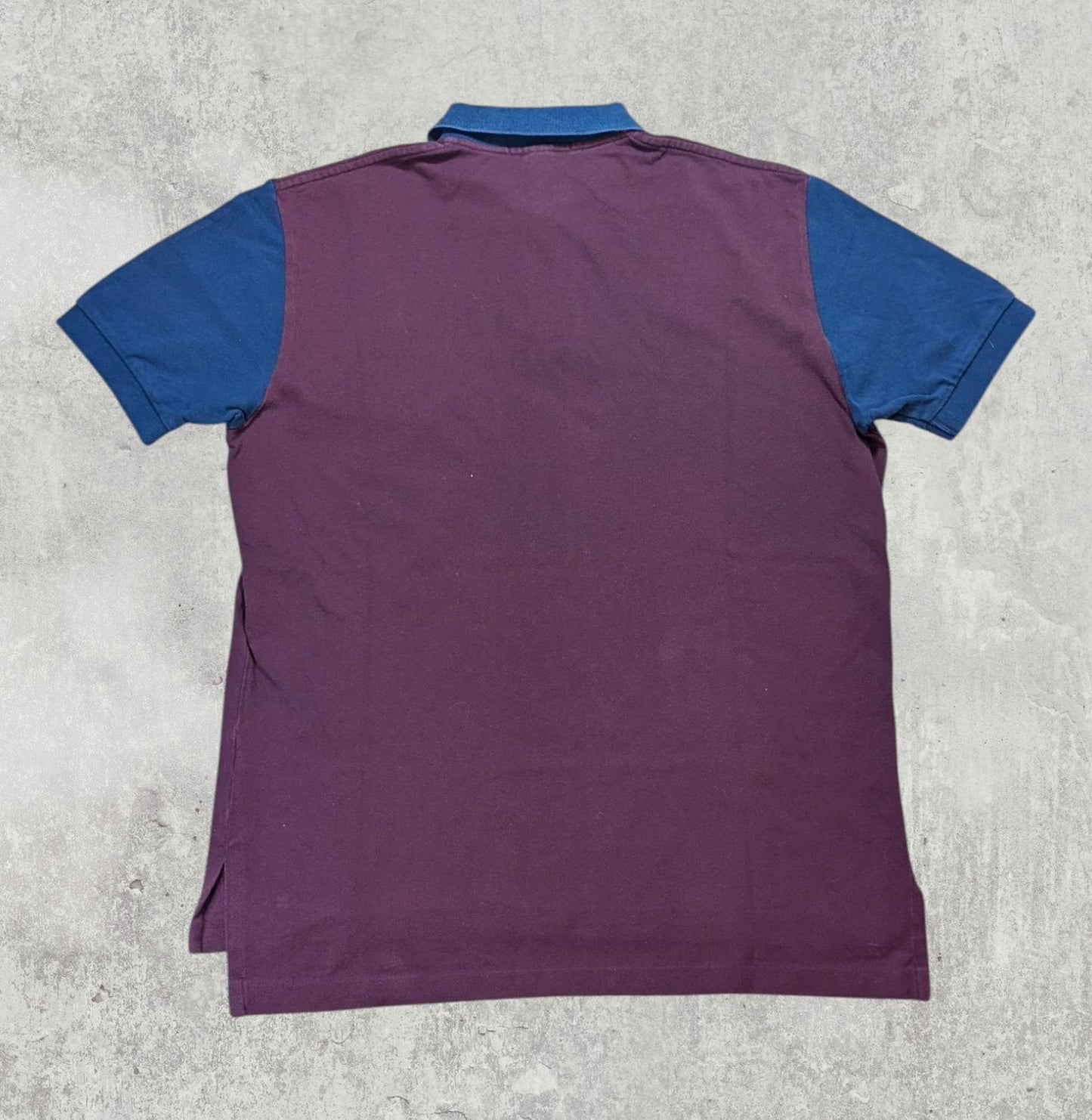 Ralph Lauren Men's Polo T Shirt - Burgundy - Size Large