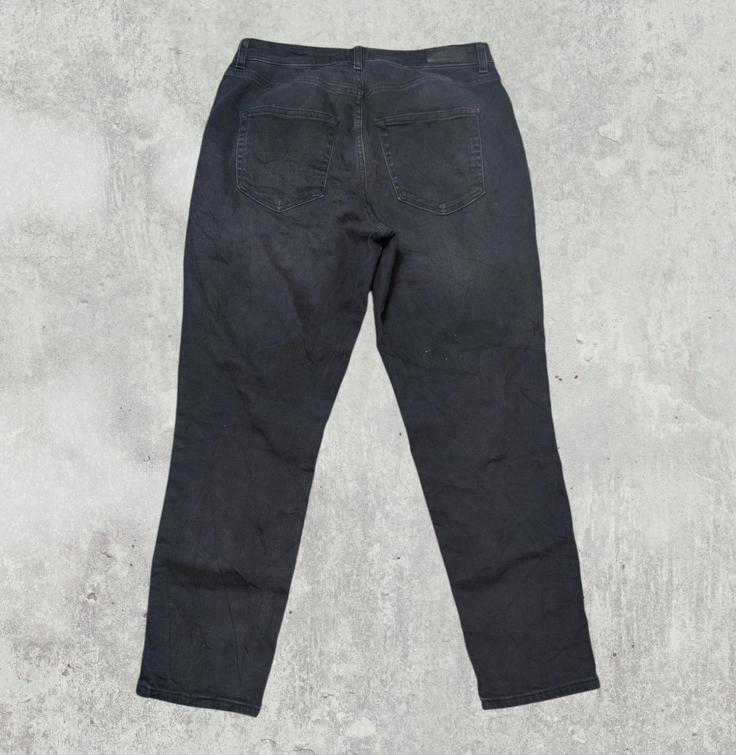 Only Men's Straight Jeans - Black - Size 30W 28L