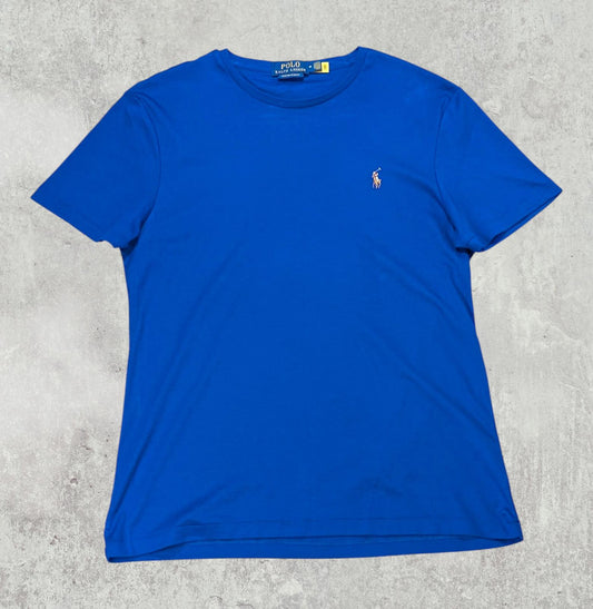 Ralph Lauren Men's Custom Slim Fit T Shirt - Blue - Size Medium