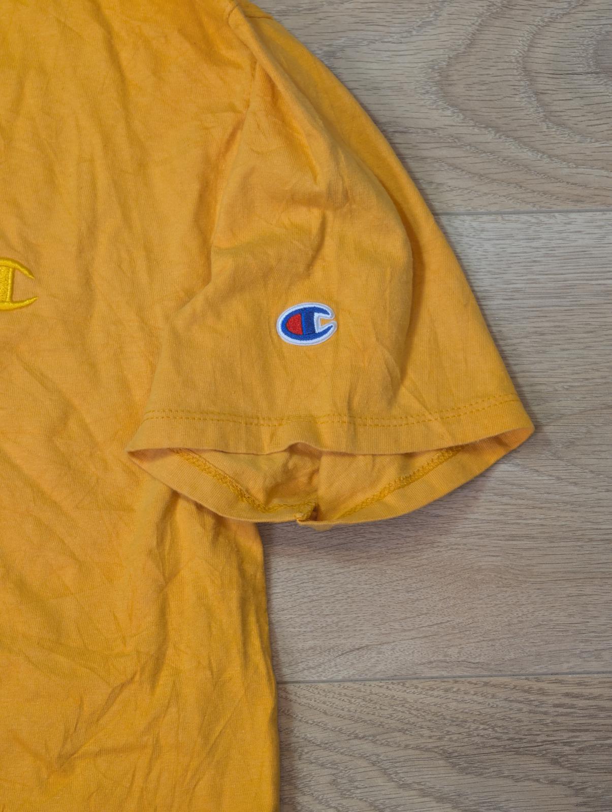 Champion Men's T Shirt - Orange - Size Medium
