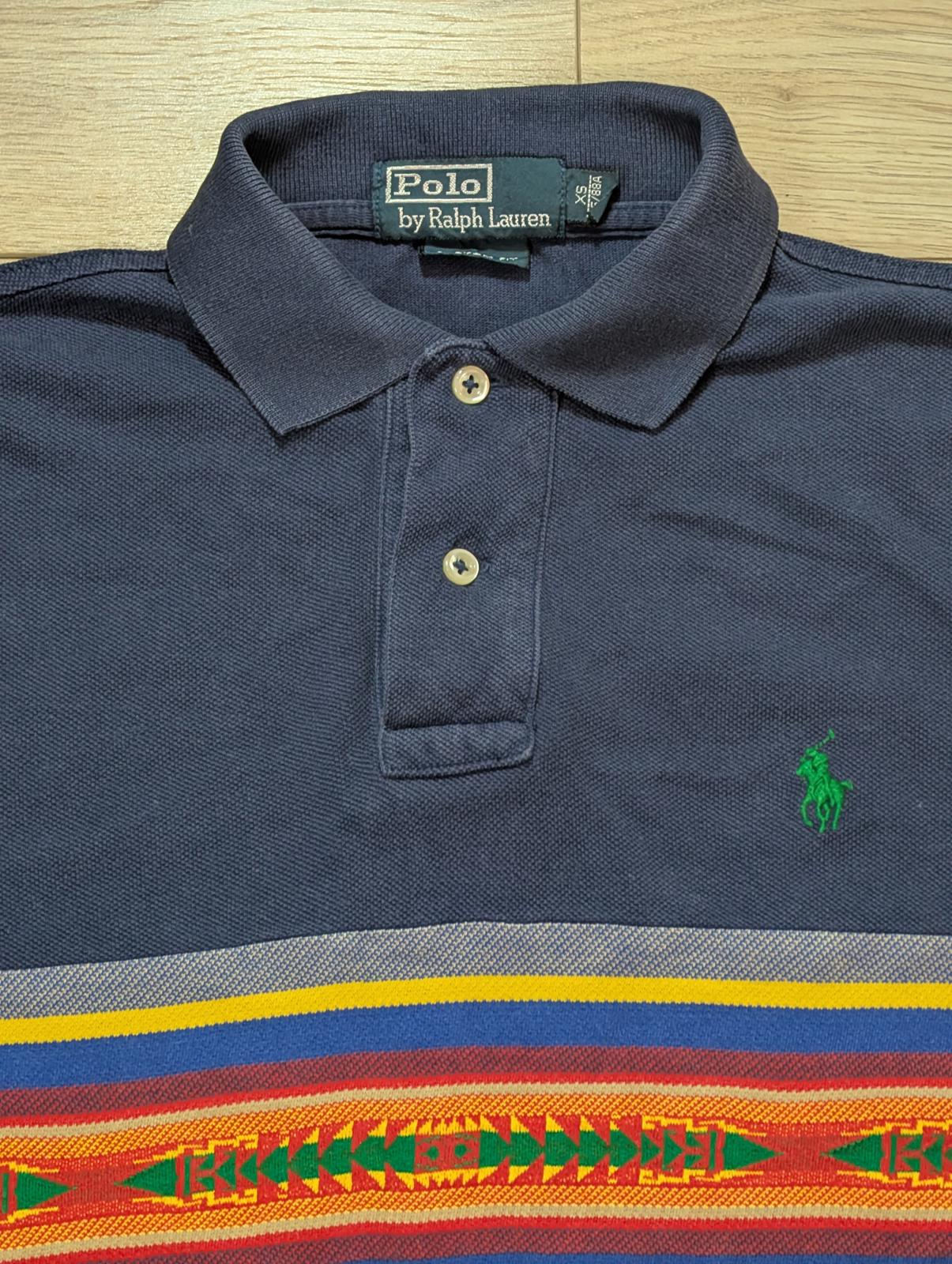 Ralph Lauren Men's Custom Fit Polo T Shirt - Navy - Size XS