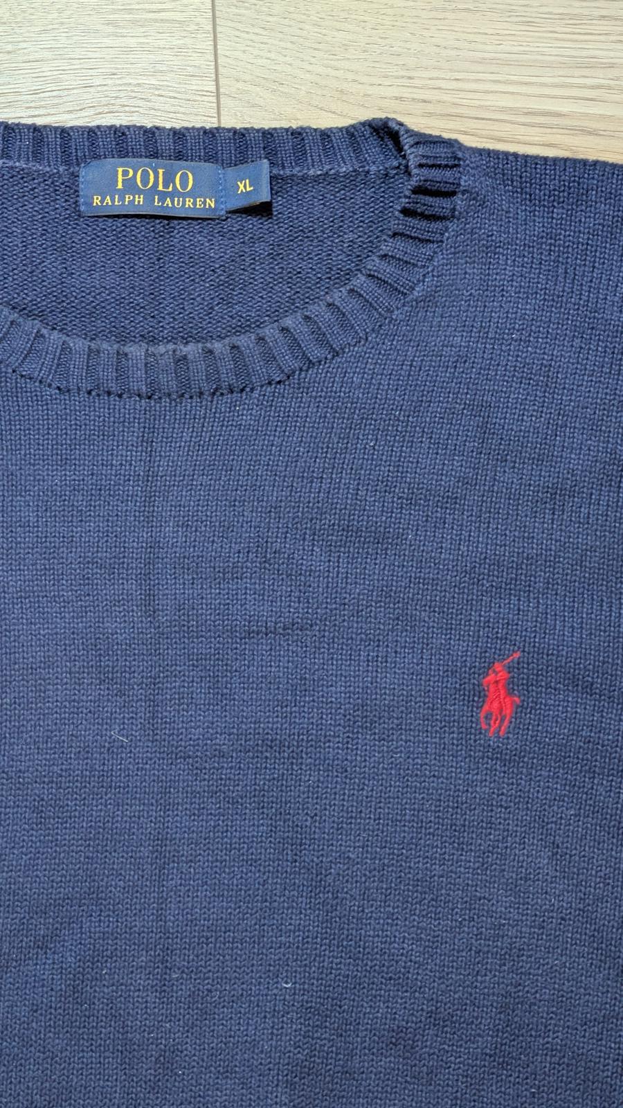 Ralph Lauren Men's Sweatshirt Jumper - Navy - Size XL