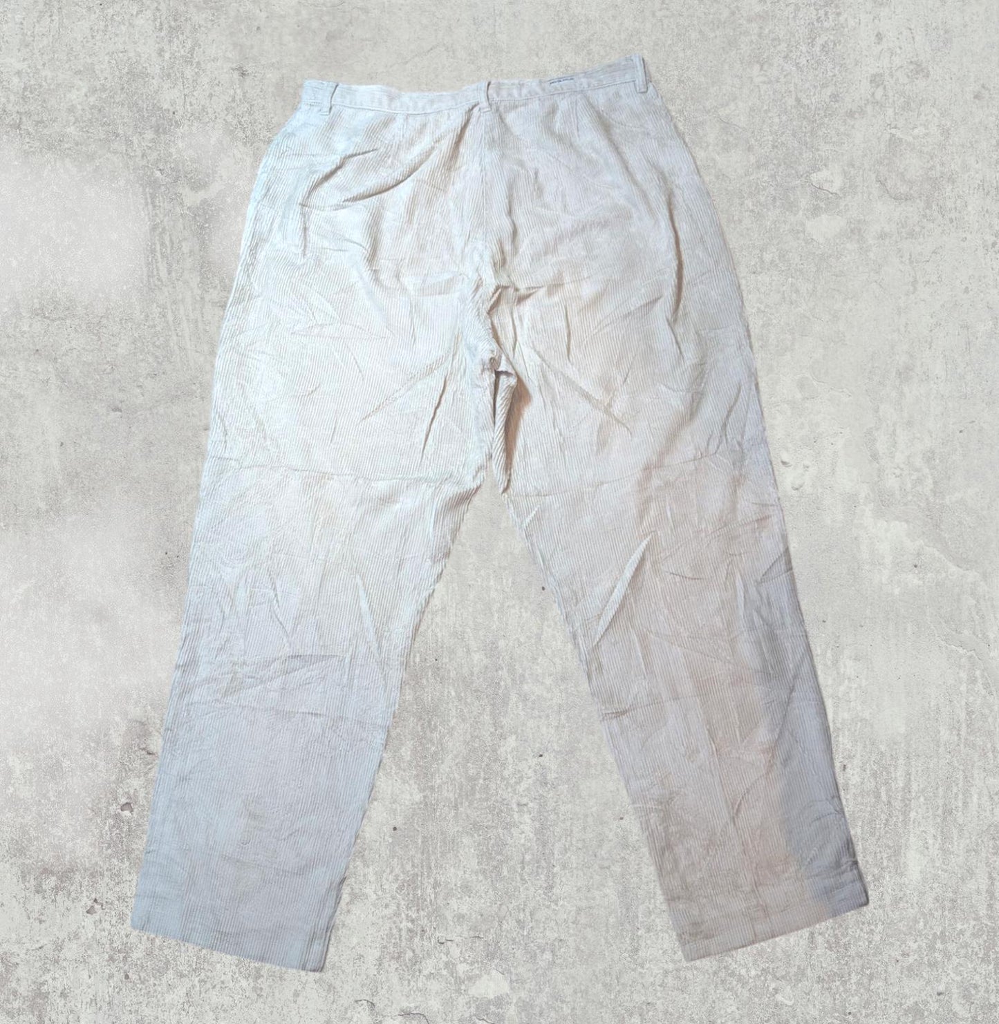 Woolrich Men's Corduroy Trousers - Beige - Size 34W 30L