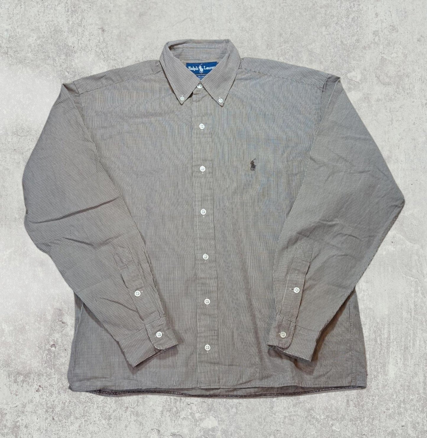 Ralph Lauren Men's Blake Check Shirt - Brown - Size Small