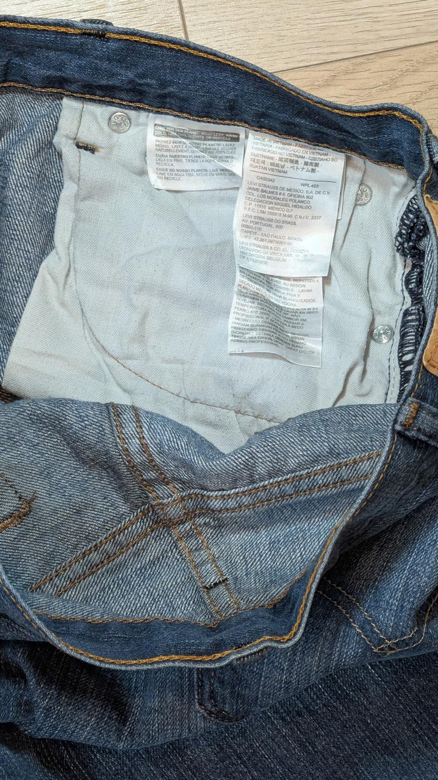 Levi's Men's 527 Slim Bootcut Jeans - Blue - Size 38W 32L