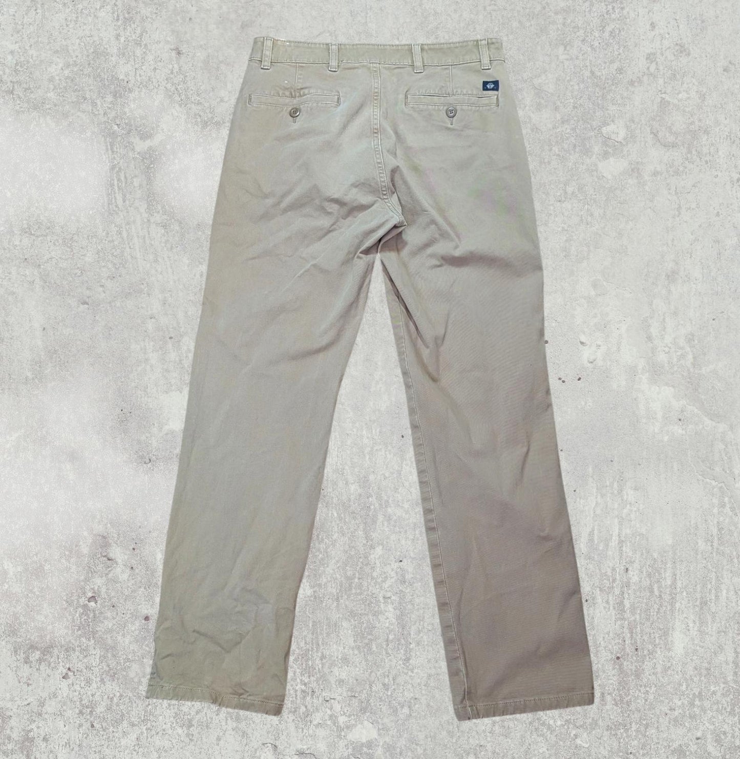 Dockers Men's Slim Chino Trousers - Tan - Size 29W 29L