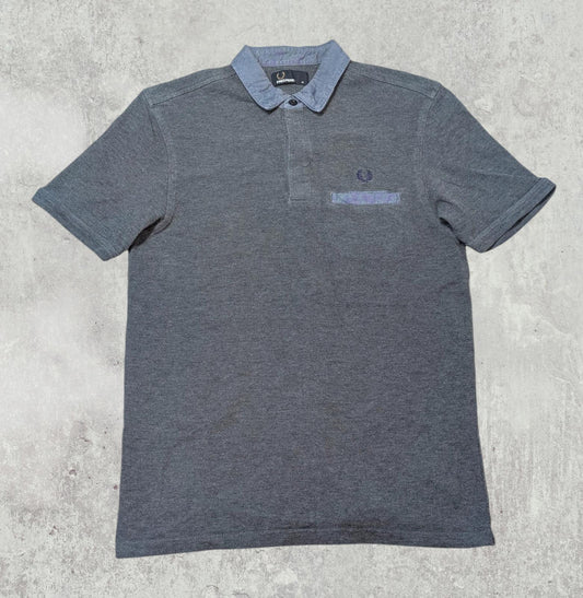 Fred Perry Men's Polo T Shirt - Grey - Size Medium