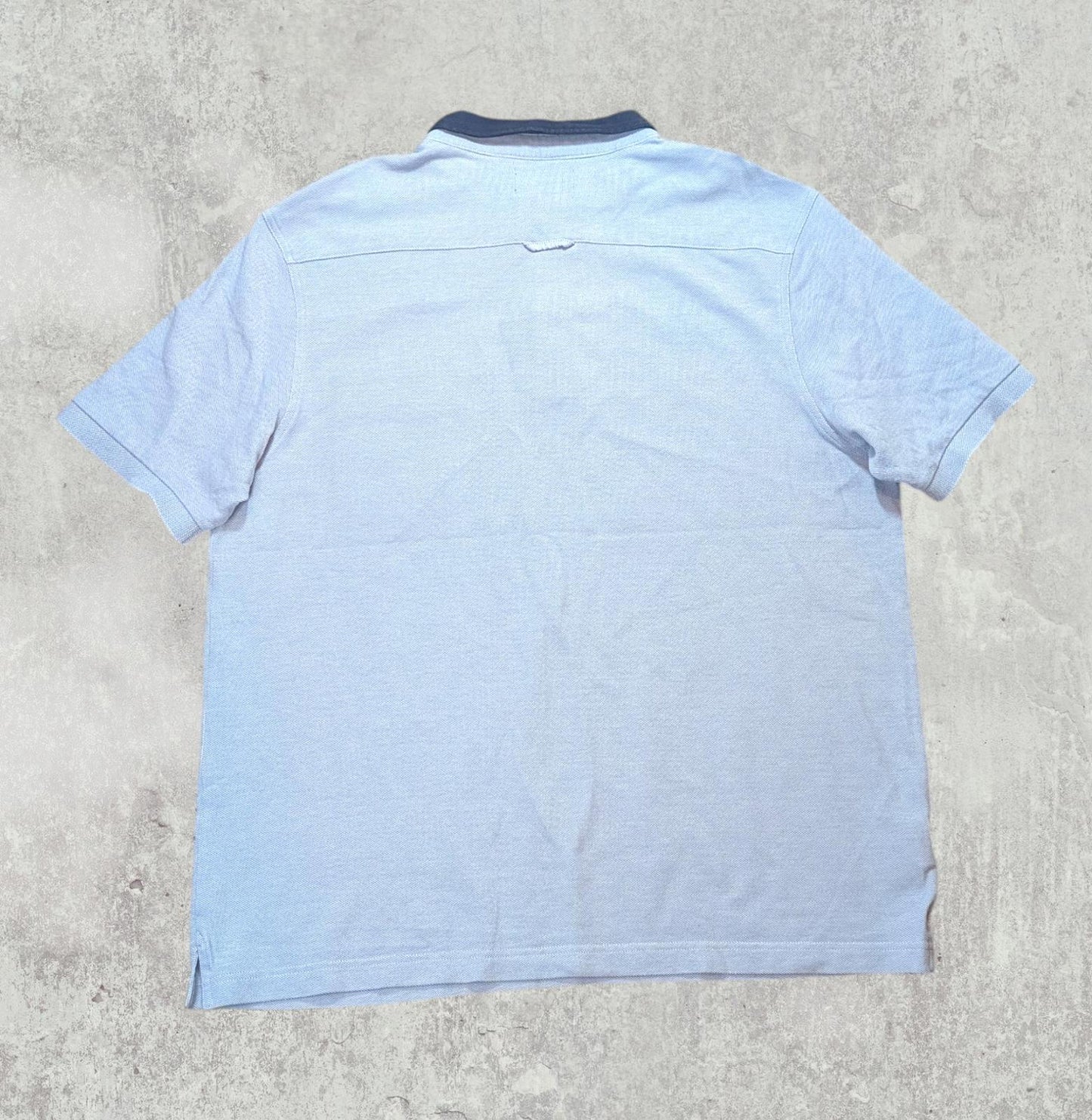 Fred Perry Men's Slim Fit Polo T Shirt - Blue - Size XL