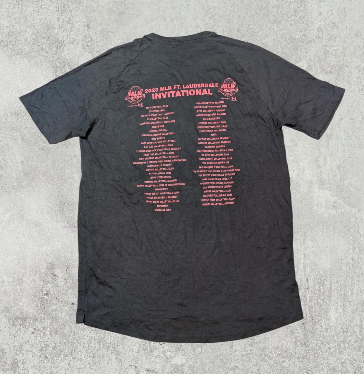 Under Armour Men's Ft. Lauderdale T Shirt - Black - Size Medium