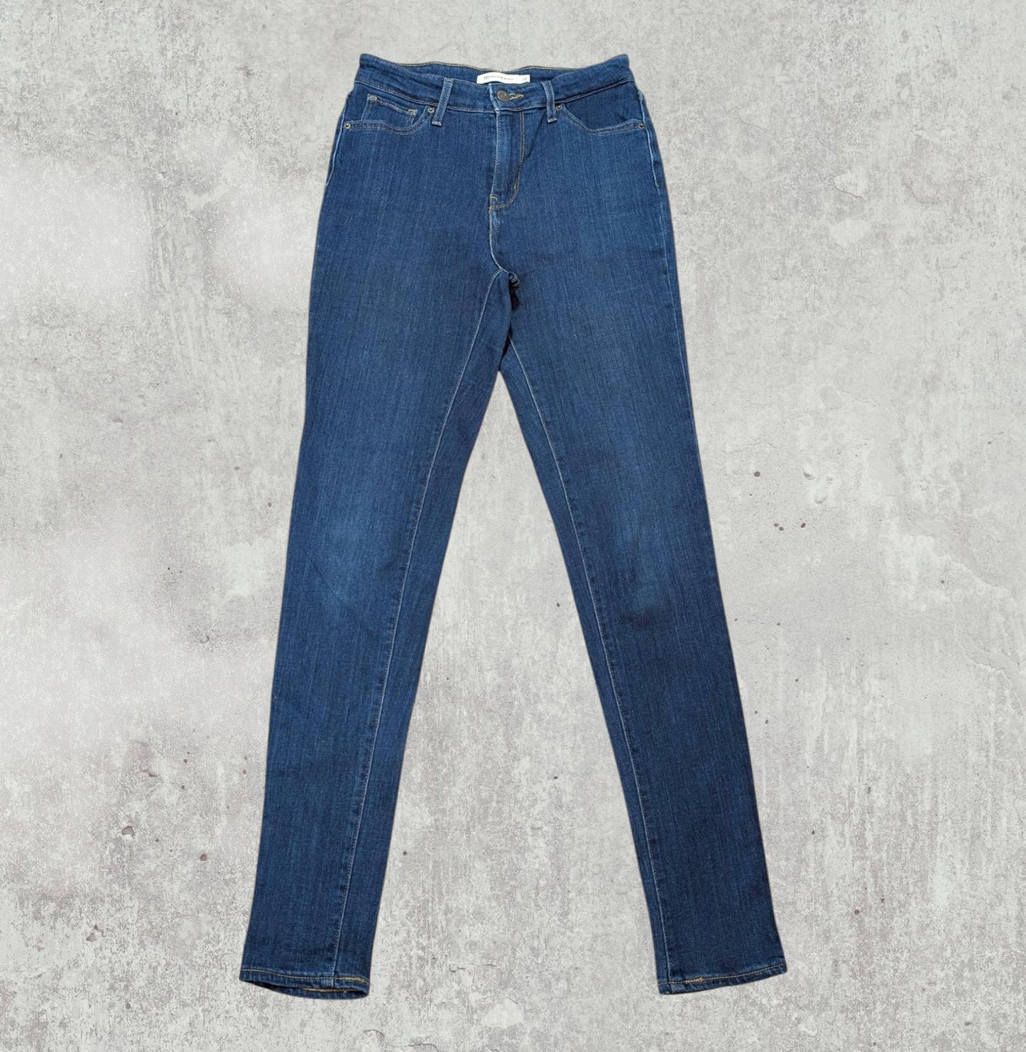 Levi's Women's 721 High Rise Skinny Jeans - Blue - Size 26W 32L