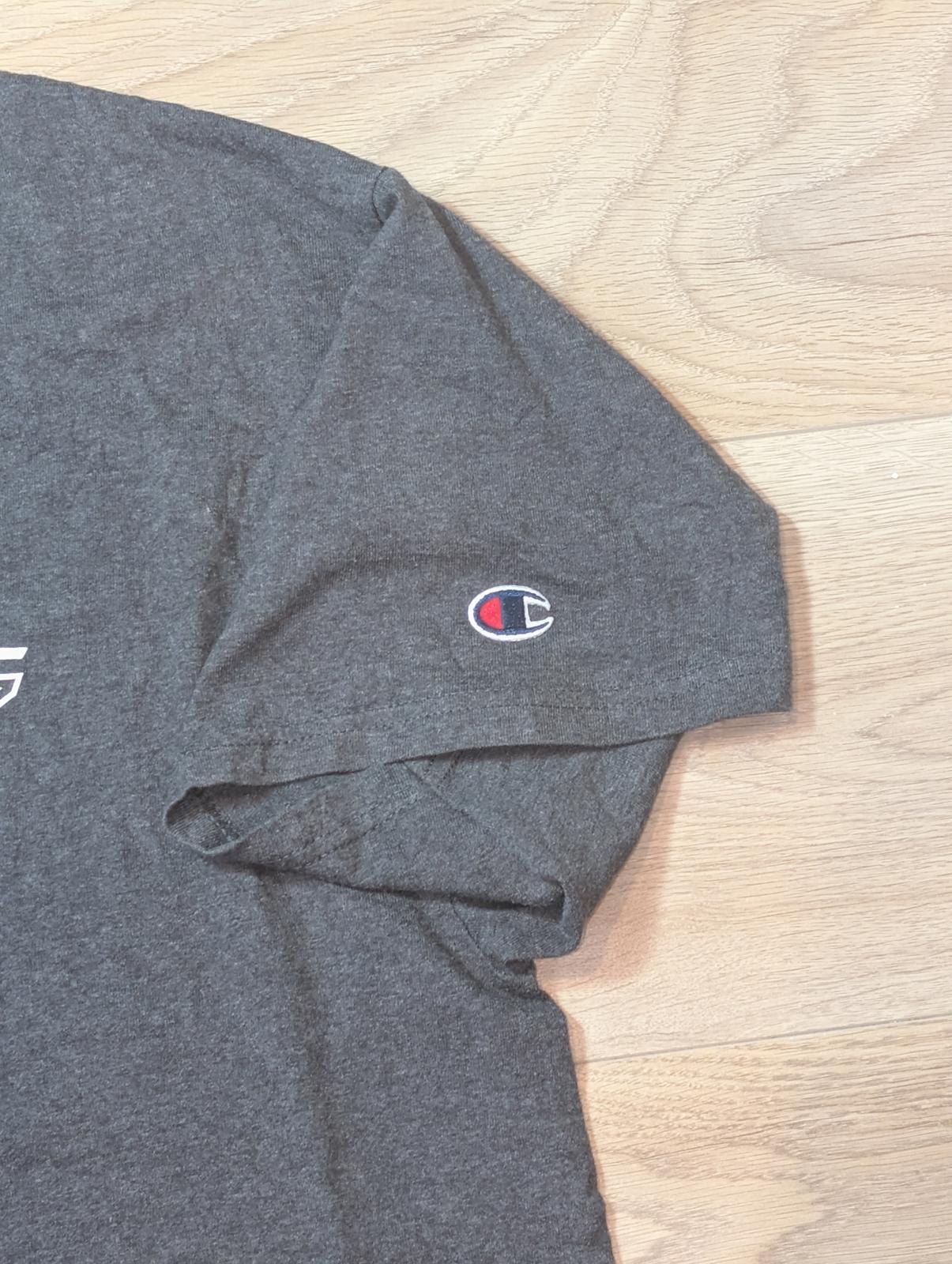Champion Men's Track & Field T Shirt - Grey - Size XL