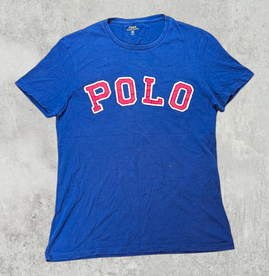Ralph Lauren Men's T Shirt - Blue - Size Medium