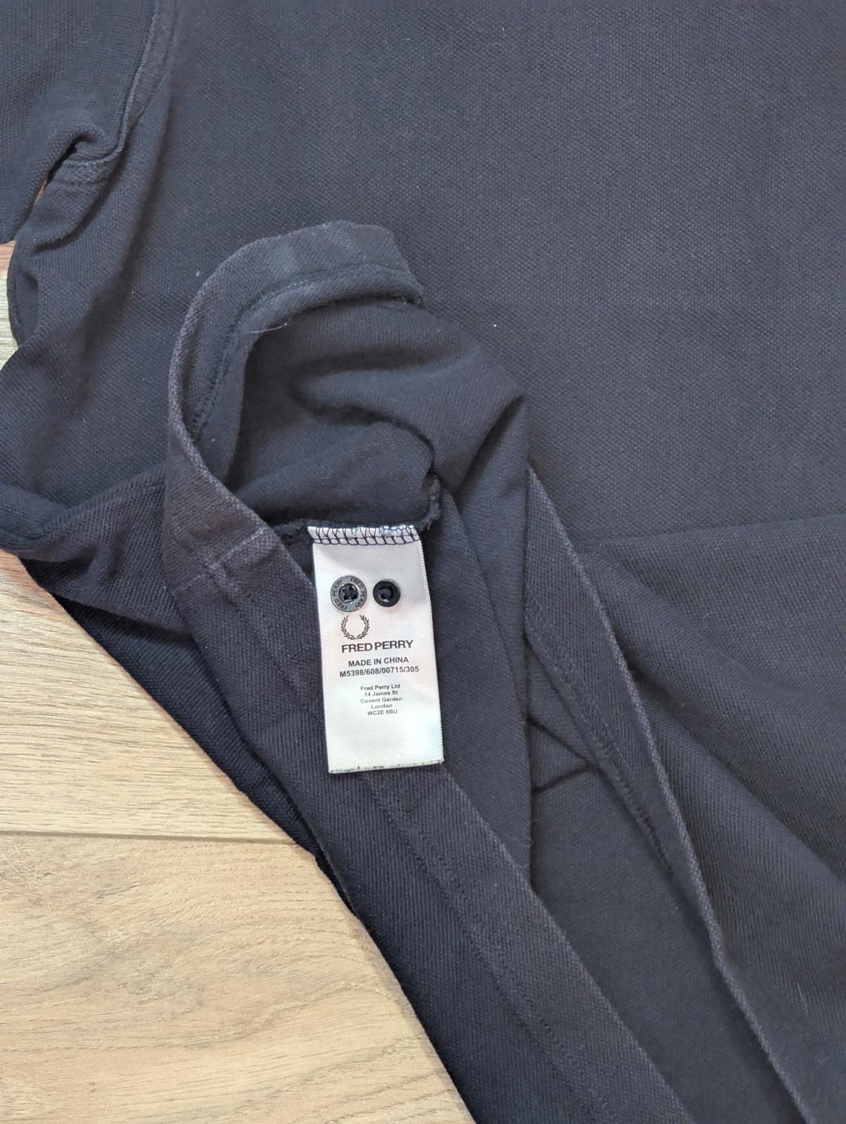 Fred Perry Men's Slim Fit Polo T Shirt - Navy - Size XL