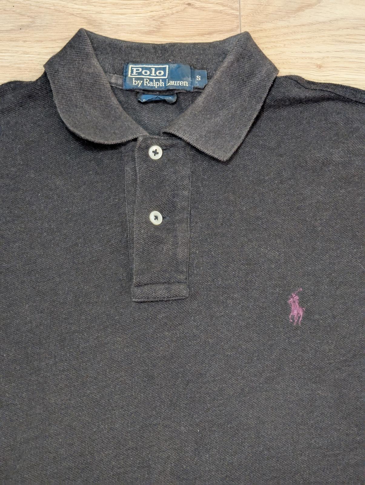 Ralph Lauren Men's Custom Fit Polo T Shirt - Grey - Size Small