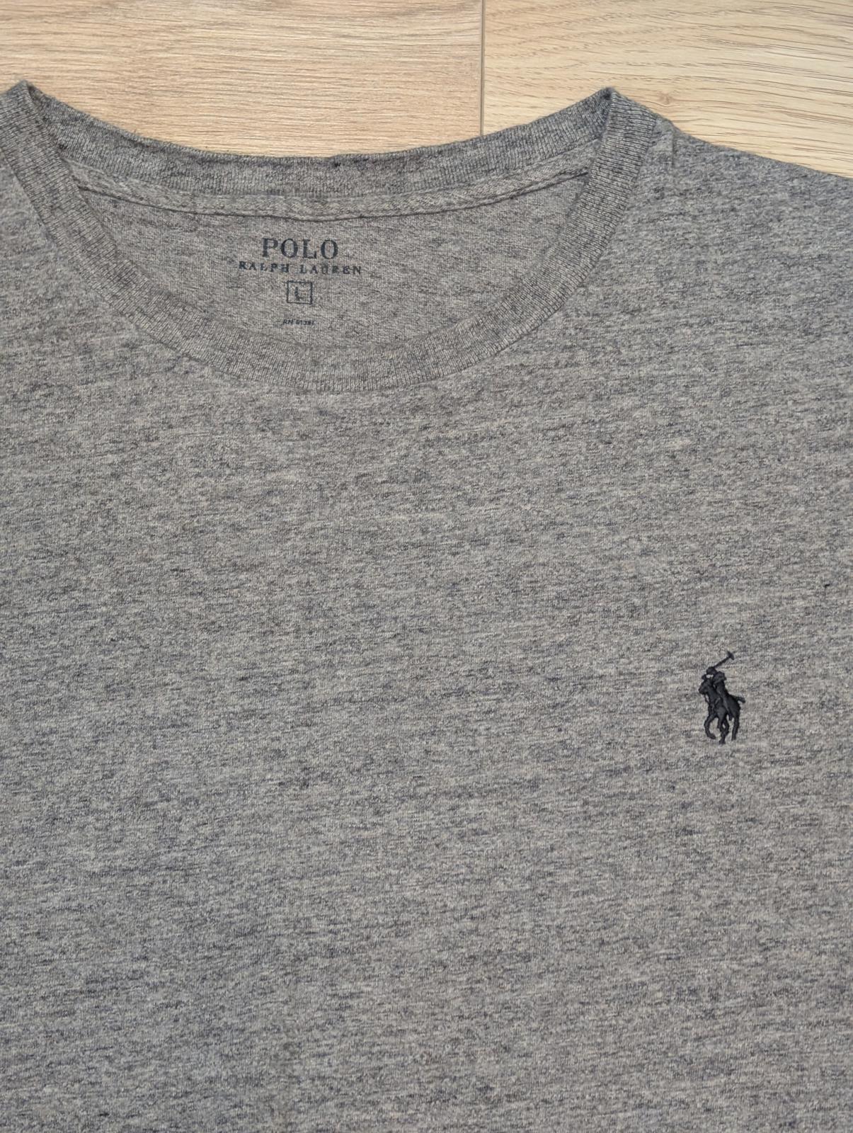 Ralph Lauren Men's T Shirt - Grey - Size Large