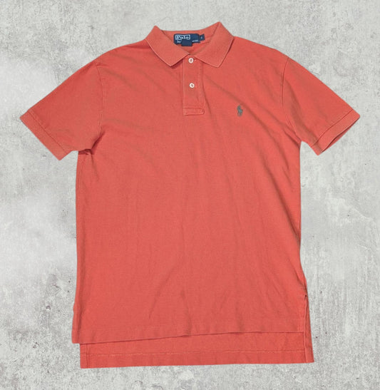 Ralph Lauren Men's Polo T Shirt - Orange - Size Small