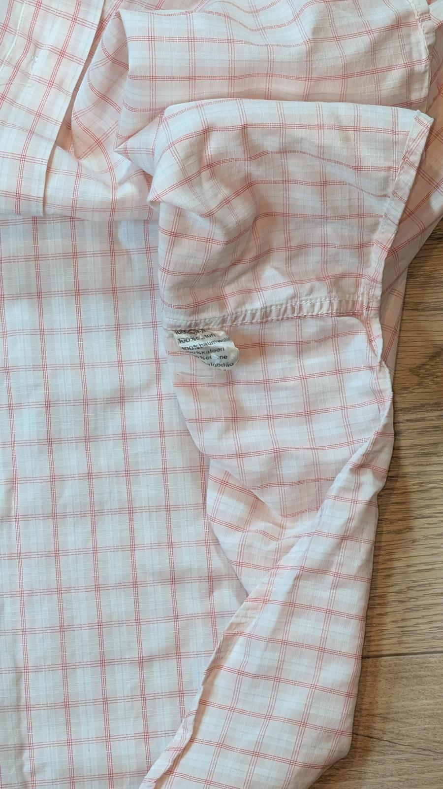 Lacoste Men's Check Shirt - Pink - Size Large
