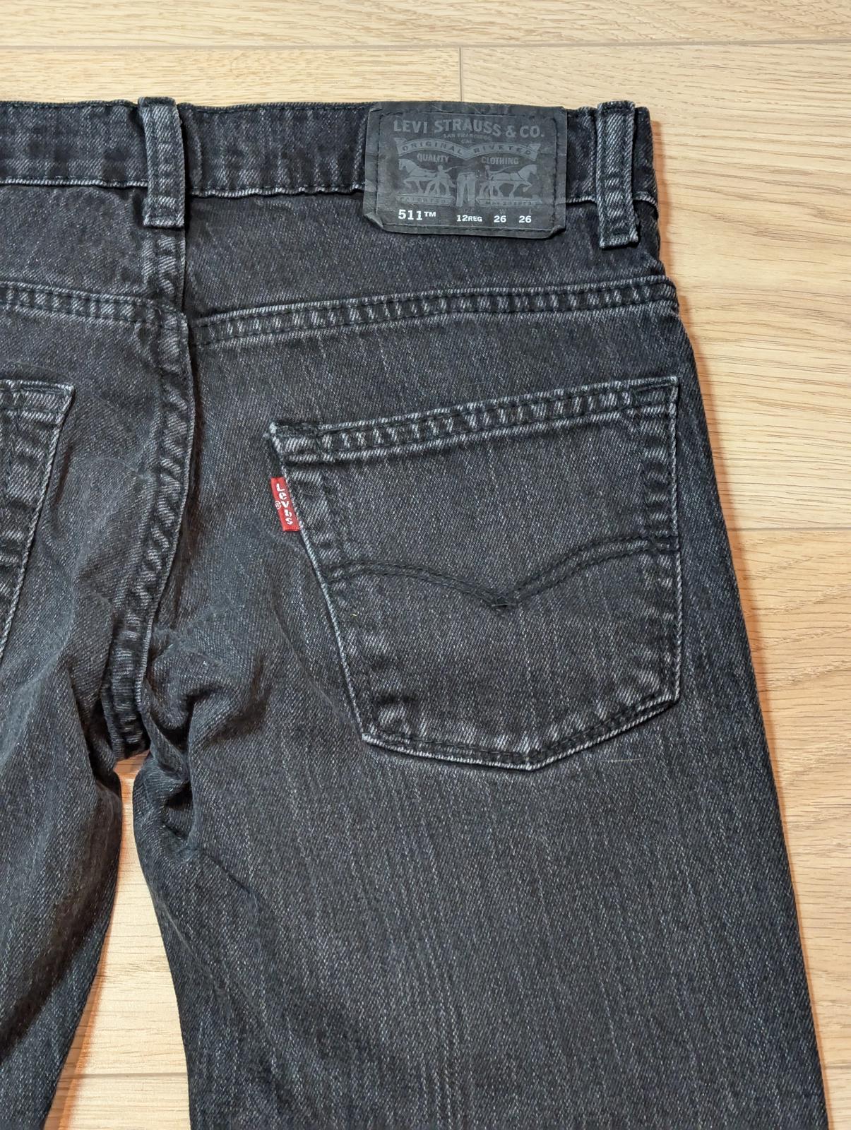 Levi's Women's 511 Skinny Jeans - Black - Size 26W 26L