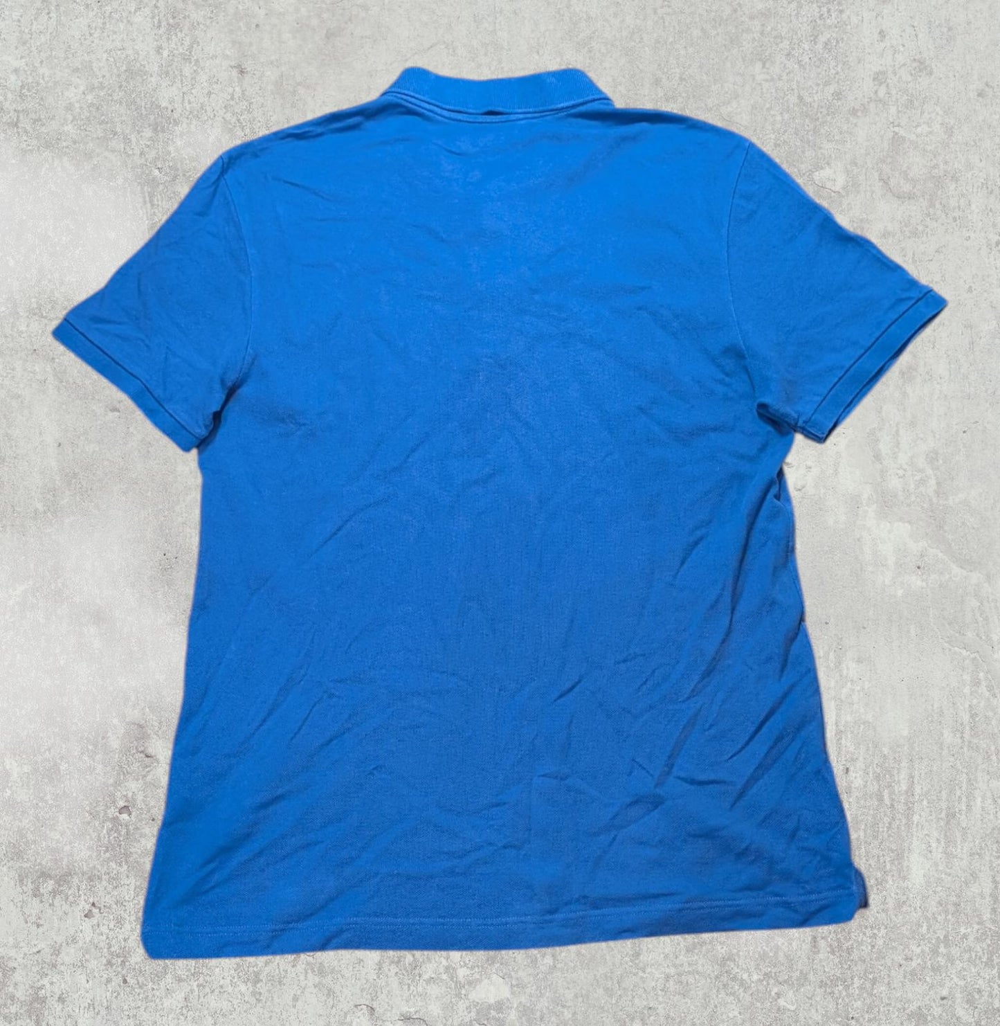 Lacoste Men's Slim Fit Polo T Shirt - Blue - Size 6 / XL