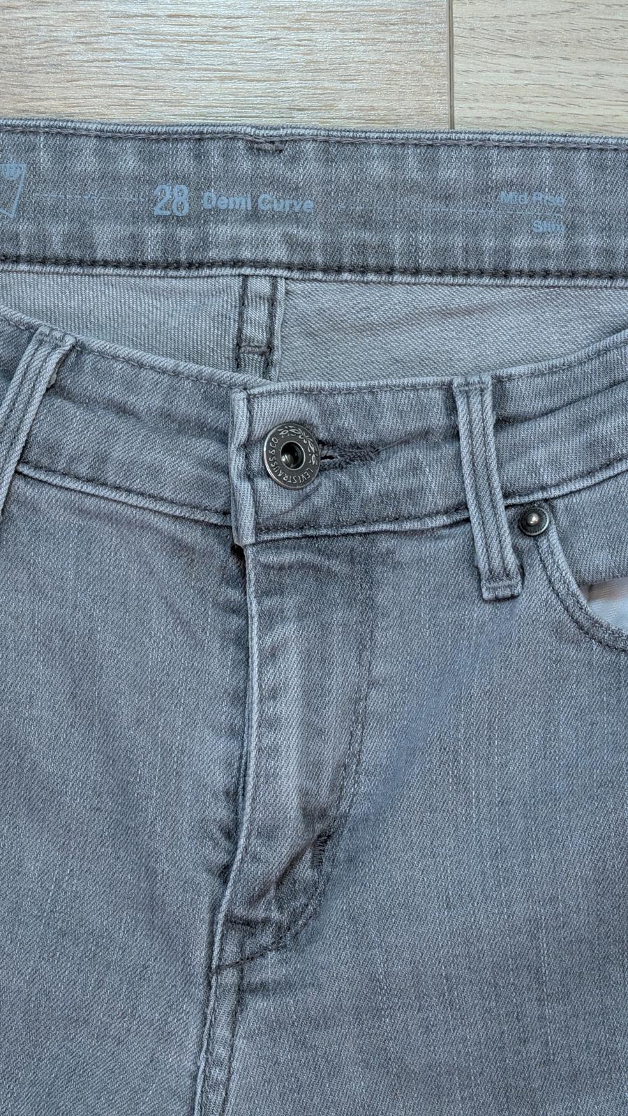 Levi's Women's Demi Curve Slim Jeans - Grey - Size 28W 32L