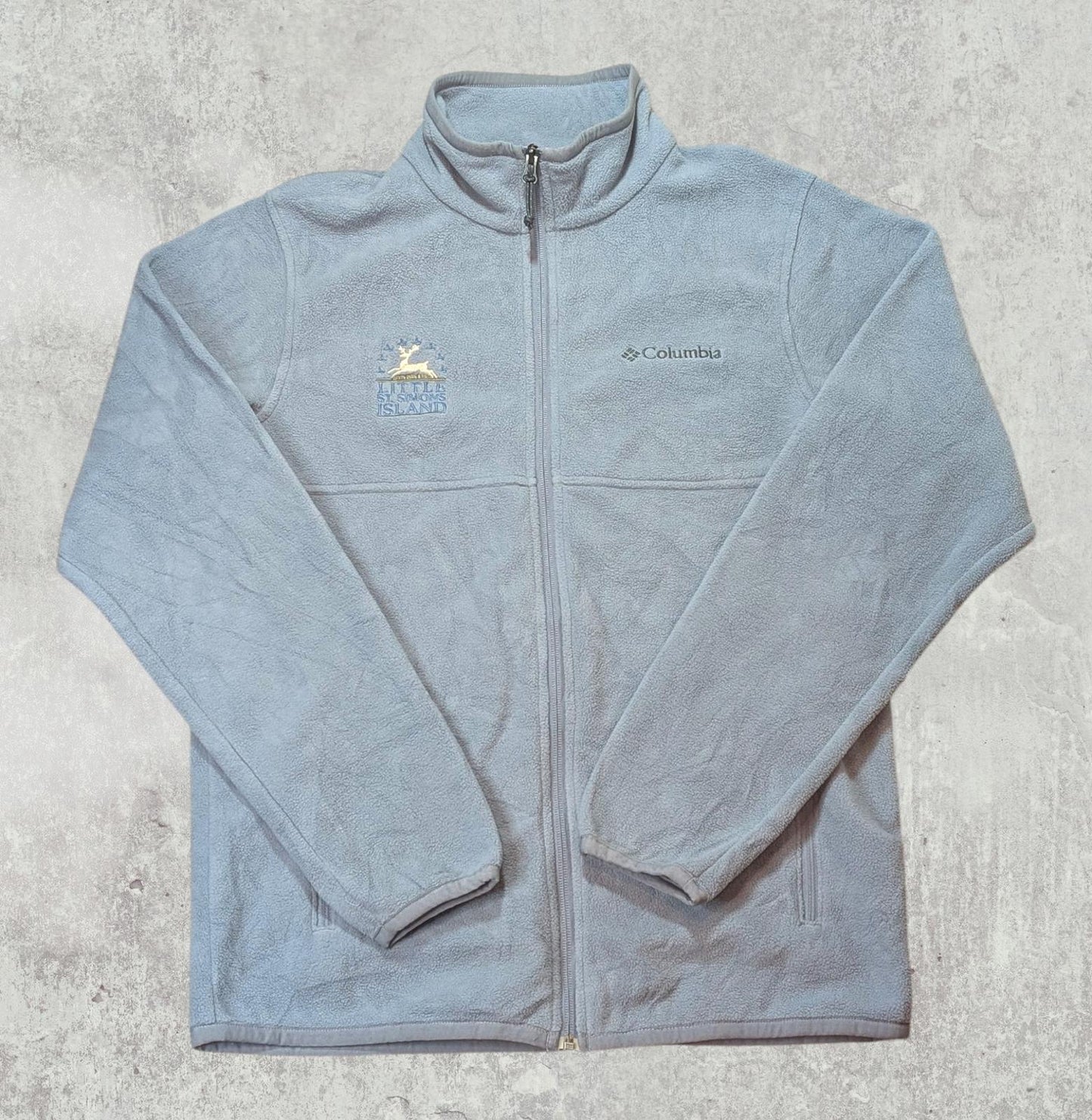 Columbia Women's Fleece Jacket - Blue - Size Small